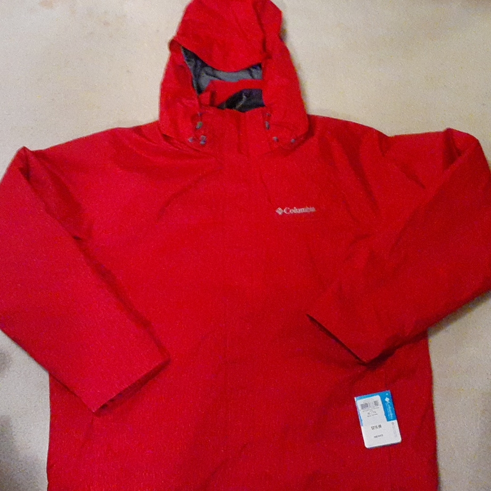 Mens Columbia sportswear thermal coil interchange winter coat